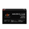 Распродажа (3859) Аккумулятор AGM LPM 6V - 7.2 Ah (052024) - Изображение 2