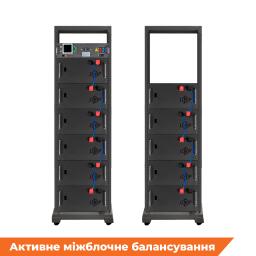 Акумулятор LP LiFePO4 Battery HVM 563,2V 315Ah (177408 Wh) BMS 125А Lrack black AB PRO