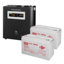 Комплект резервного питания ИБП + гелевая батарея (UPS W1500 + АКБ GL 2800W) null