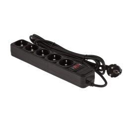 Сетевой фильтр LP-X5 3 м Black (OEM)