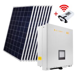 Комплект СЭС "Стандарт" инвертор OMNIK 15kW + солнечные панели (WiFi)