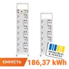 Аккумулятор LP LiFePO4 Battery HVM 665,6V 280Ah (186368 Wh) BMS 160А P AB Lrack white - Изображение 1