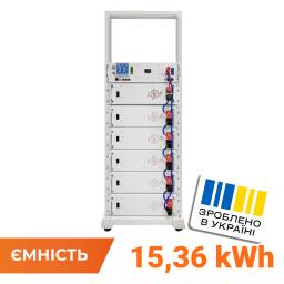 Высоковольтный аккумулятор LP LiFePO4 Battery HVM 307,2V 50Ah (15360 Wh) BMS 125А AB Lrack white