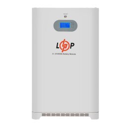 Аккумулятор LP LiFePO4 51,2V - 280 Ah (14336 Wh) (Smart BMS 200A) с LCD AB RS485/CAN