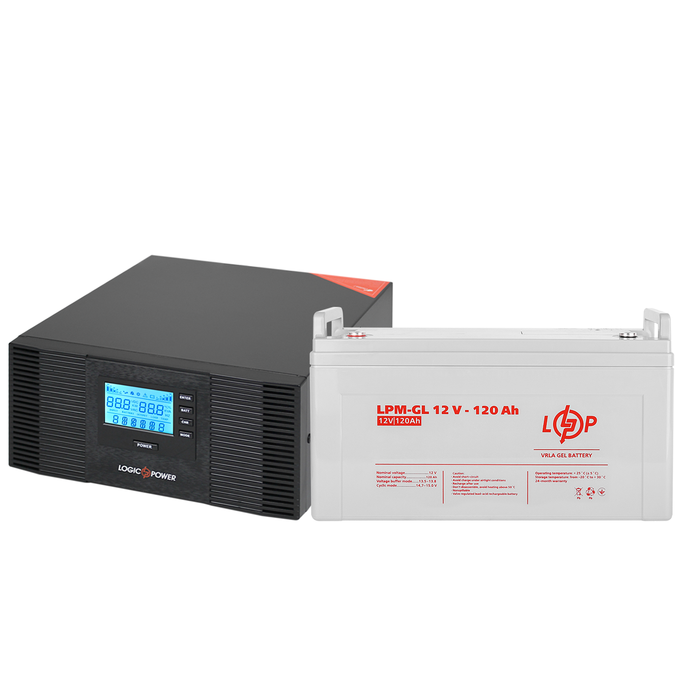 Комплект ДБЖ B1500 + гелева батарея 1440W купити