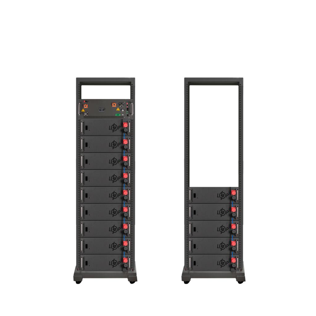 Високовольтний акумулятор LP LiFePO4 Battery HVM 716,8V 100Ah (71680 Wh) BMS 160А P AB Lrack black - Зображення 2