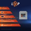 Акумулятор LP LiFePO4 48V (51,2V) - 140 Ah (7168Wh) (BMS 100А) металл - Зображення 2