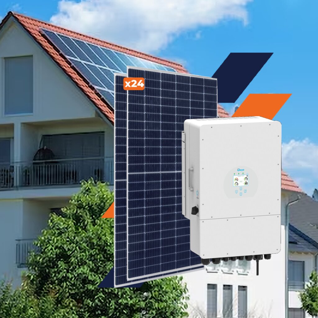 Комплект СЕС DEYE for LP 12 kW GRID 3Ф - з можливістю підключення автономного джерела - Изображение 1