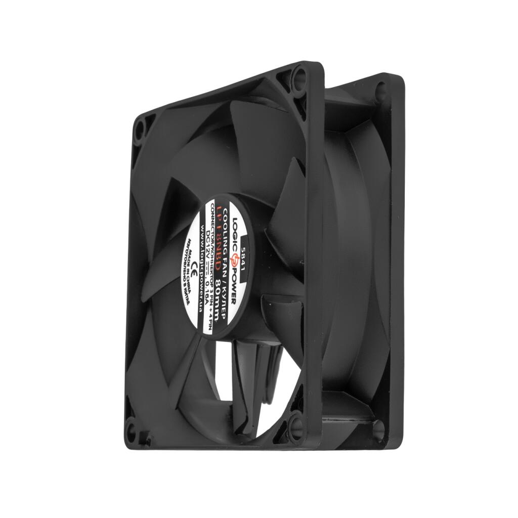 Вентилятор 3pin + 4pin 80 мм (Molex питание) LP F8NBD - Изображение 2