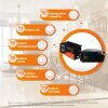 Комплект резервного питания LP(LogicPower) ИБП + литиевая (LiFePO4) батарея (UPS W8500 + АКБ LiFePO4 11776W) - Изображение 2