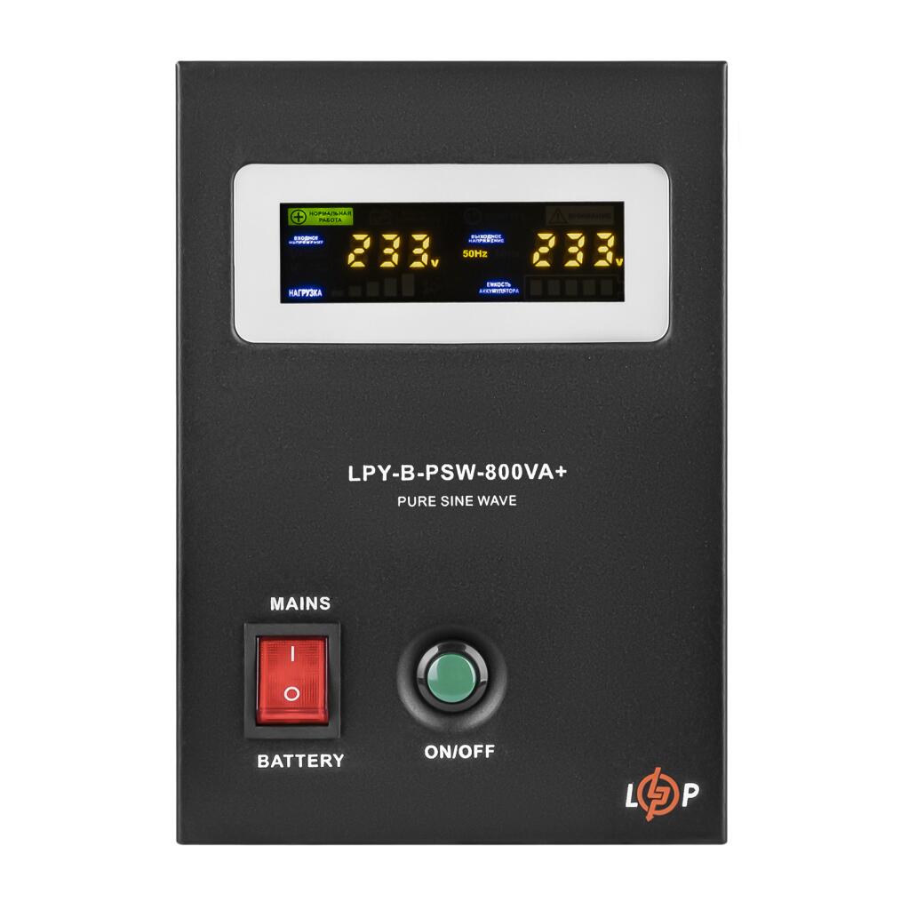 Комплект резервного питания ИБП + DZM батарея (UPS B800 + АКБ DZM 455W) - Изображение 2