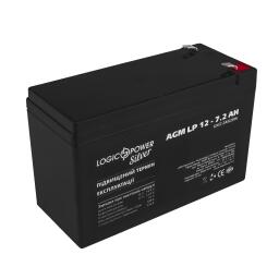 Аккумулятор AGM LP 12V - 7.2 Ah Silver