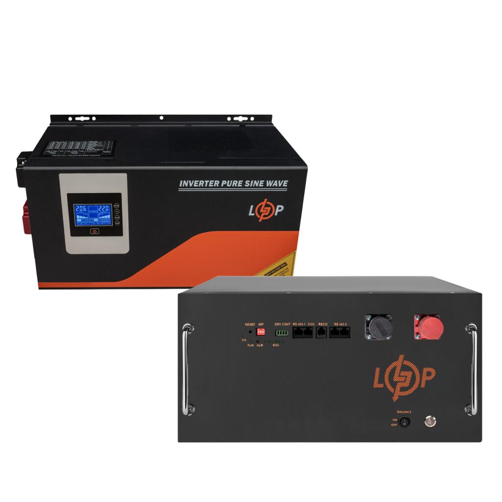 Комплект резервного питания LogicPower ИБП 2000W + литиевая (LiFePO4) батарея 7168Wh - Изображение 1