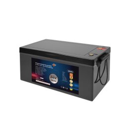 Аккумулятор LP LiFePO4 для ИБП 24V (25,6V) - 230 Ah (5888Wh) (BMS 80A/40A) пластик null