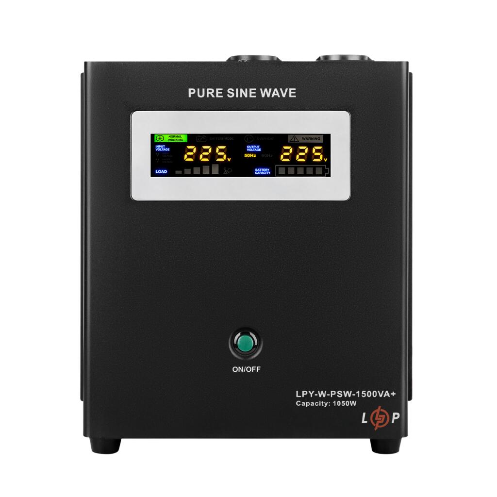 Комплект резервного питания для котла ИБП + литиевая (LiFePO4) батарея (UPS W1500VA + АКБ LiFePO4 3000W) - Изображение 3