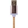 Кабель USB - Lightning 1м W (кожа) белый / Retail - Изображение 3