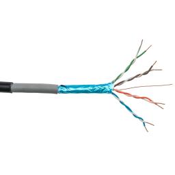 Кабель экранированный для наружной прокладки LP CU Cat.5e FTP 4x2x0.50 мм 305 м