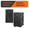 Комплект резервного питания LogicPower W3500 + литиевая (LiFePO4) батарея 5888Wh - Изображение 1