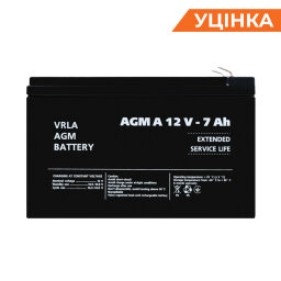 Розпродаж (3058) Акумулятор AGM А 12V - 7 Ah