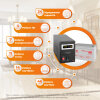 Комплект резервного живлення ДБЖ + гелева батарея (UPS B500 + АКБ GL 1200Wh) - Изображение 6