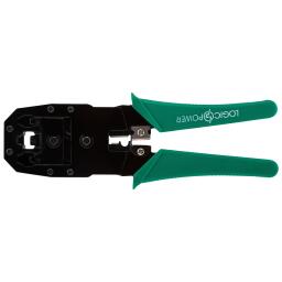 Инструмент для обжимки RJ45 (8P8C) и RJ12/11 (6P6C) LPT-15 (резиновые ручки)