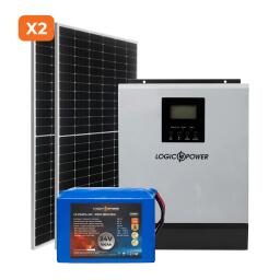 Комплект СЭС 3кВт автономный LiFePO4 100 Ah