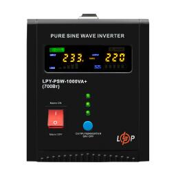 ИБП LogicPower LPY-PSW-1000VA+ (700Вт) 10A/20A с правильной синусоидой 12V