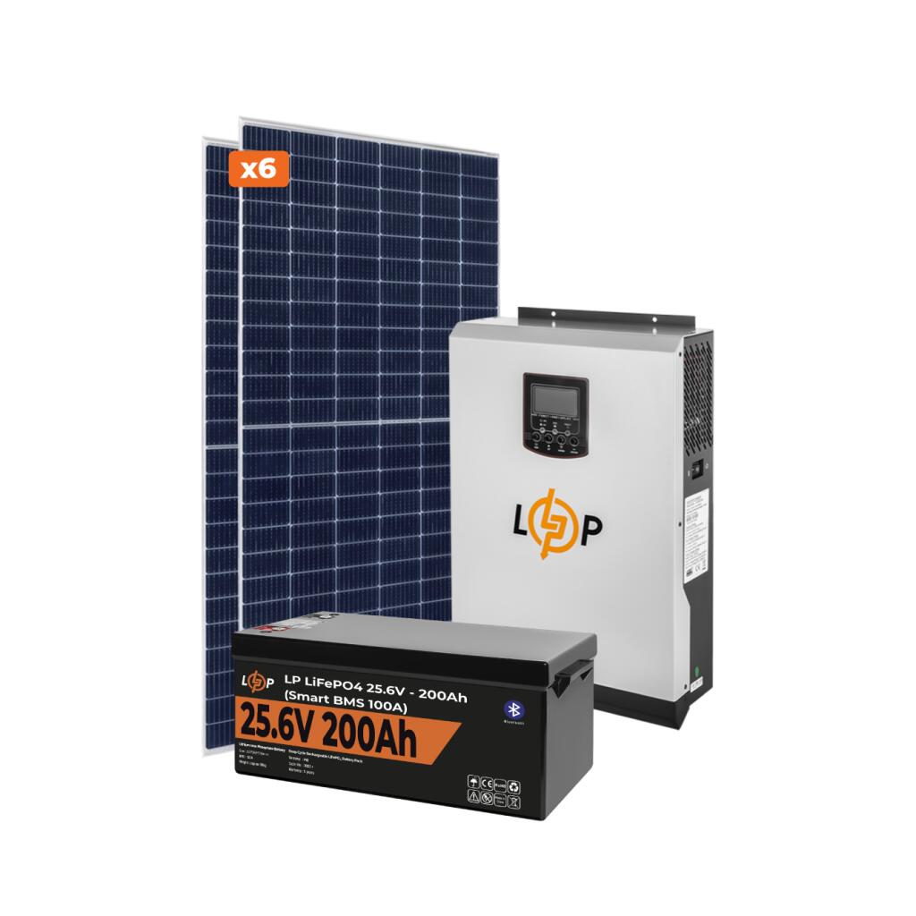 Оборудование для солнечной электростанции (СЭС) Премиум 3,5 kW АКБ 8,2 kWh LiFePO4 200 Ah - Изображение 2