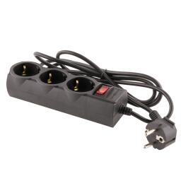Сетевой фильтр LP-X3 2 м Black