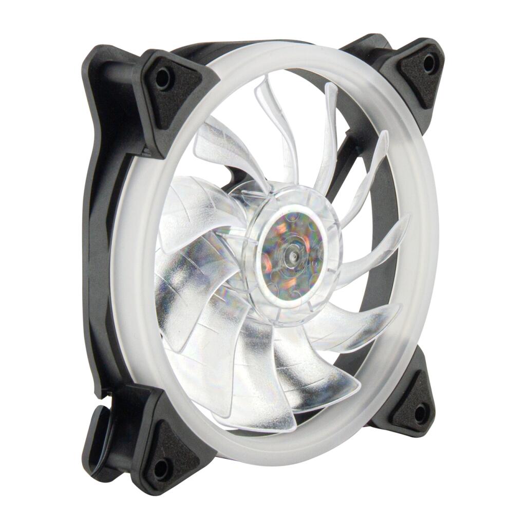 Вентилятор 3pin + 4 pin 120 мм (Molex питание) LP 12 RGB (8800) - Изображение 2