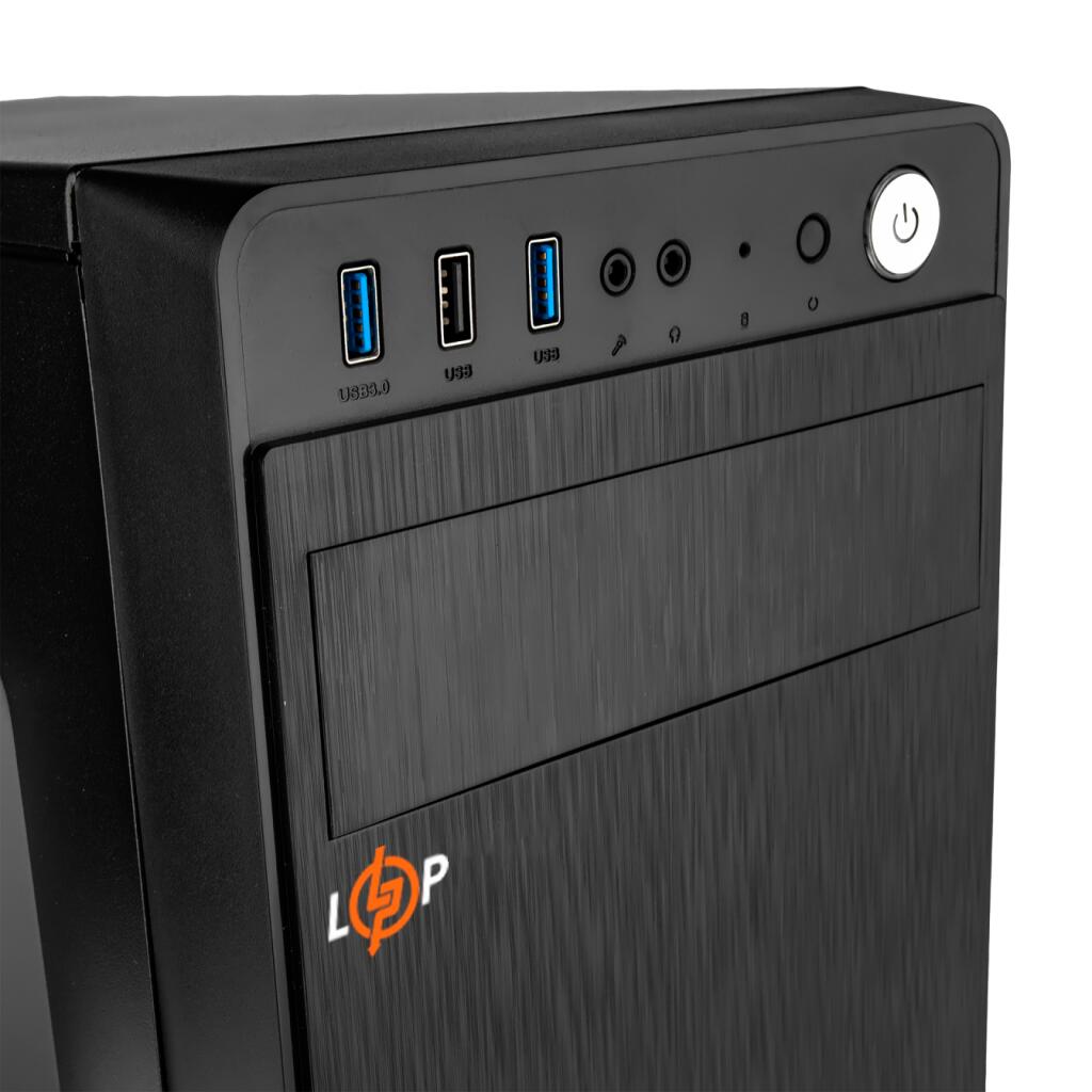 Корпус БЕЗ БП LP 2109 - black case chassis cover 1xUSB2.0, 2xUSB3.0 - Изображение 4