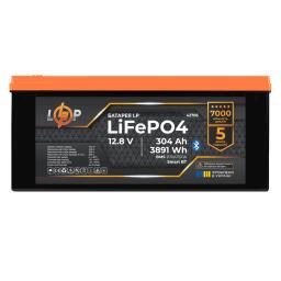 Аккумулятор LP LiFePO4 12,8V - 304 Ah (3891Wh) (BMS 200A/150А) пластик Smart BT