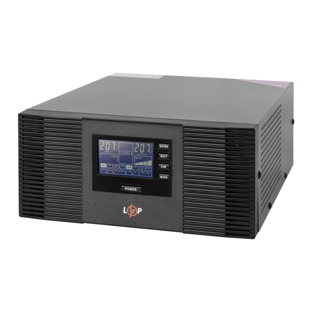 Комплект резервного живлення LP (LogicPower) ДБЖ + літієва (LiFePO4) батарея (UPS В1500+ АКБ LiFePO4 820Wh) - Зображення 3