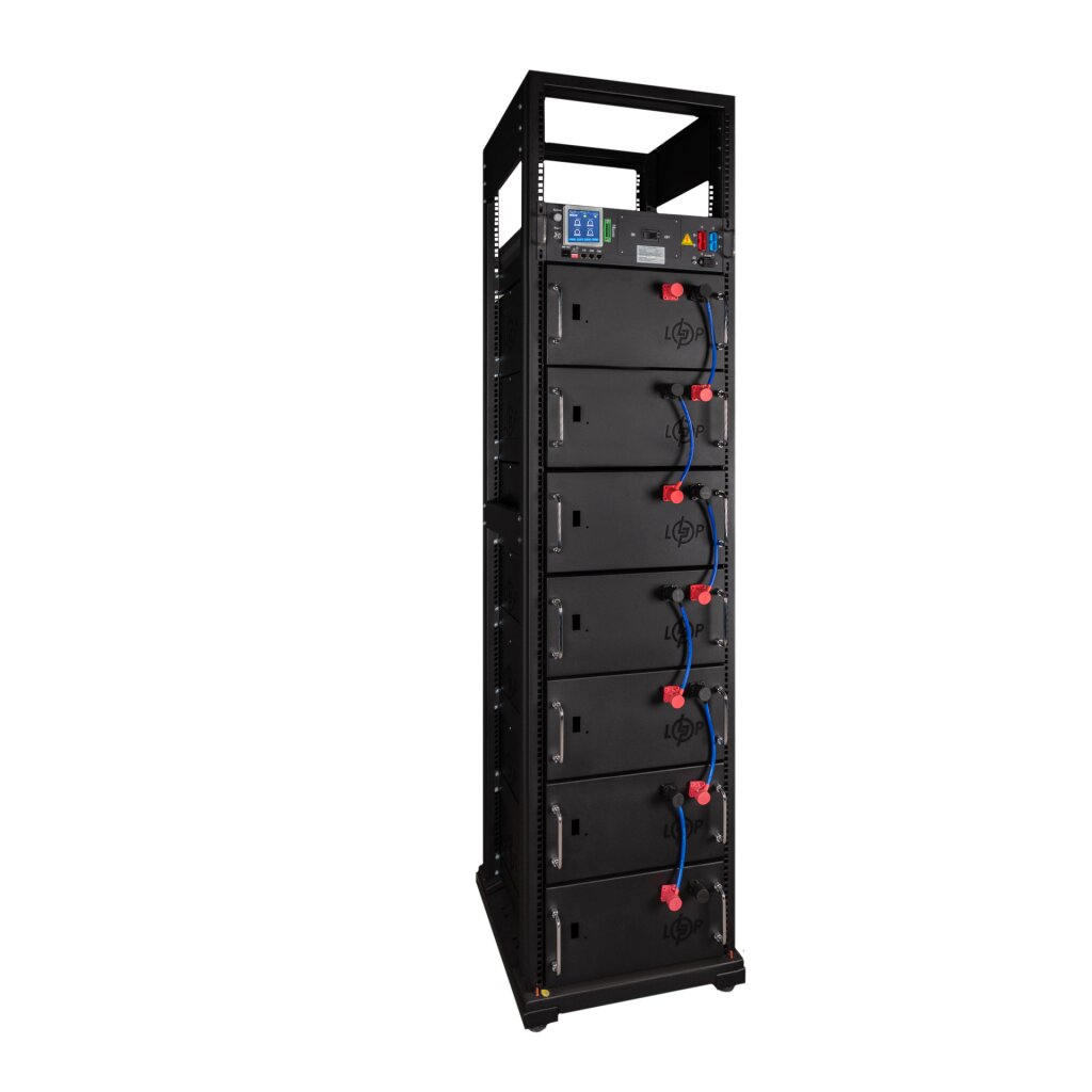 Аккумулятор LP LiFePO4 Battery HVM 358,4V 280Ah (100352 Wh) BMS 125А AB Lrack black - Изображение 4