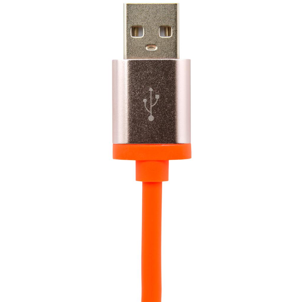 Кабель 2 в 1 USB micro USB - Lightning Or 1м оранжевый /Retail - Изображение 3
