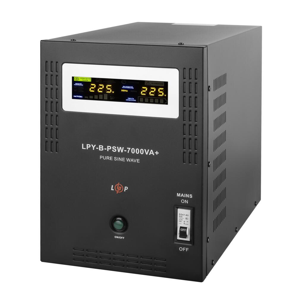 Комплект резервного живлення LogicPower ДБЖ + літієва (LiFePO4) батарея (UPS B7000VA + АКБ LiFePO4 1160W) - Зображення 3