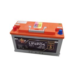 Аккумулятор для автомобиля литиевый LP LiFePO4 (+ слева) 12,8V - 100 Ah (1280Wh) null
