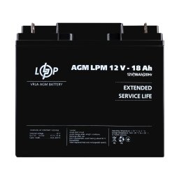 Акумулятор AGM LPM 12V - 18 Ah 