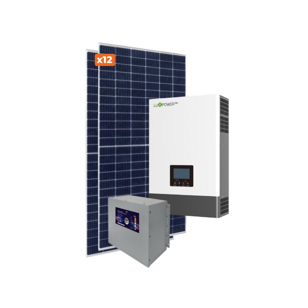 Комплект СЕС Luxpower Преміум 5kW АКБ 11.7kWh LiFePO4 230 Ah - Зображення 2