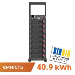 Высоковольтный аккумулятор LP LiFePO4 Battery HVM 409,6V 100Ah (40960 Wh) BMS 125А AB Lrack black