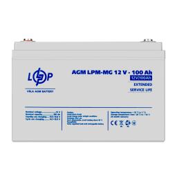 Акция. Аккумулятор мультигелевый AGM LPM-MG 12V - 100 Ah