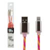 Кабель USB - Lightning 1м Y-P(силикон) желто-розовый / Retail - Изображение 1