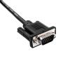 Кабель VGA-10.0BK 10 м черный (с двумя ферритовыми кольцами) - Изображение 3