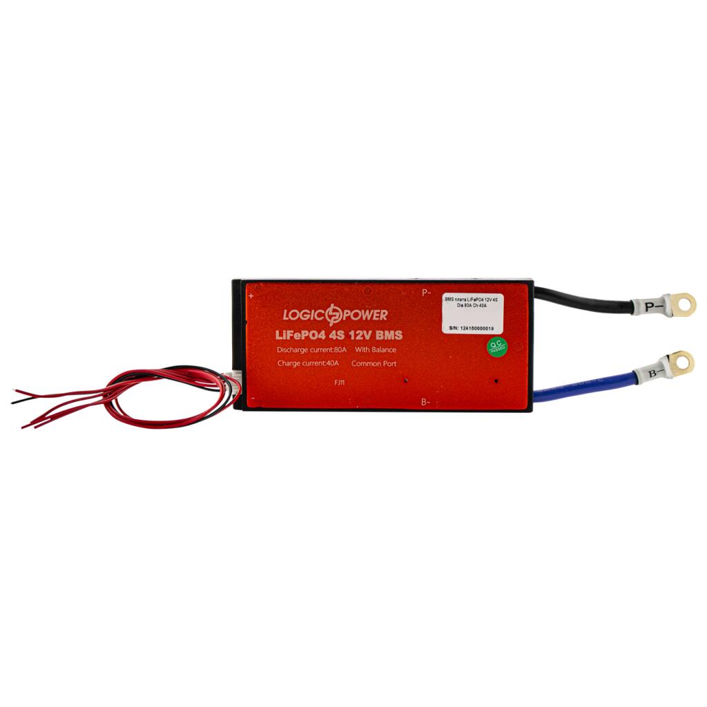 BMS плата LiFePO4 12V 4S Dis 80A Ch 40A - Изображение 2