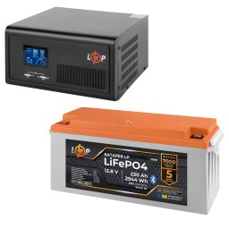 КРП LogicPower B1500 + литиевая (LiFePO4) батарея 2944 Ватт (19408+25559 230 Ah)