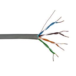 Кабель экранированный для внутренней прокладки LP CCA Cat.5e FTP 4x2x0.51 мм 305 м