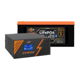 Комплект резервного питания LogicPower ИБП 1050W + литиевая (LiFePO4) батарея 1920 Wh