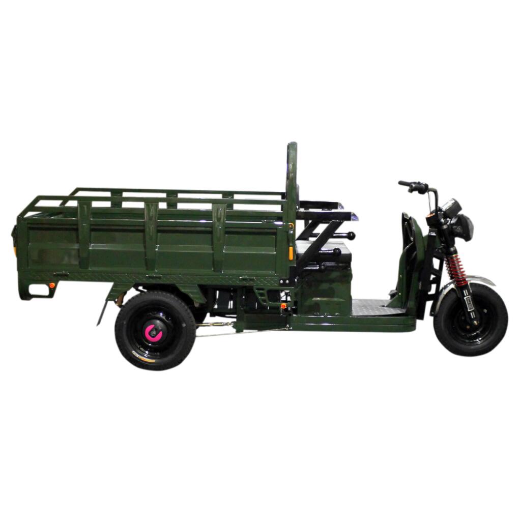 Электрический мопед TRIGO JJ1.6 1000W/60V/50AH(DZM) (зеленый) - Изображение 4