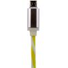 Кабель USB - micro USB 1м W-Gr (силикон) бело-зеленый - Изображение 2