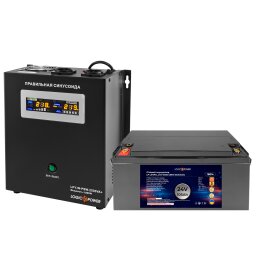 Комплект резервного питания для котла ИБП + литиевая (LiFePO4) батарея